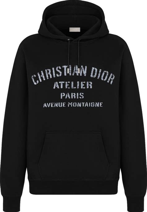 christian dior hoodie replica|christian dior atelier hoodie.